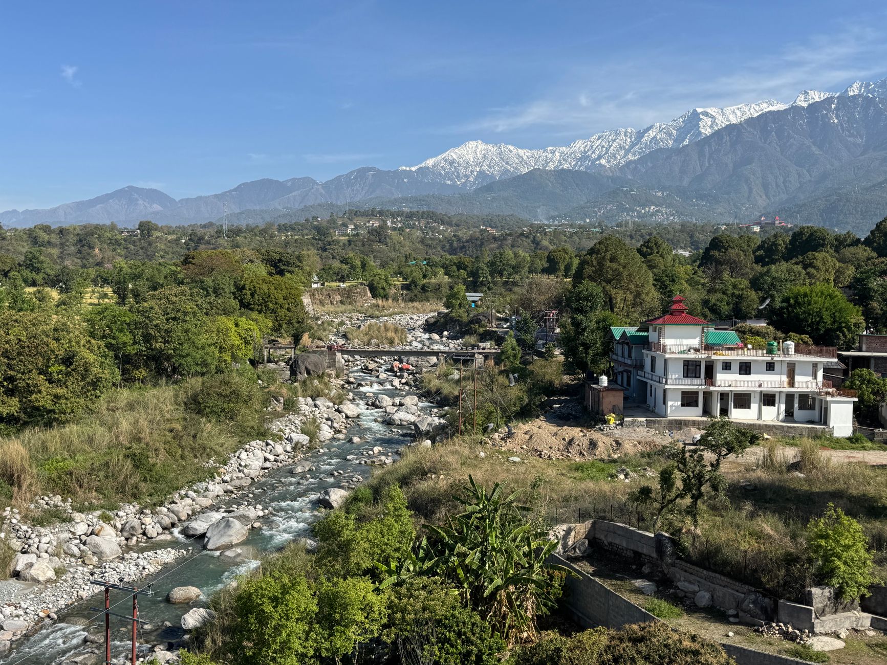 Hamirpur district — Most Literate District — Sujanpur Fort & Beas River